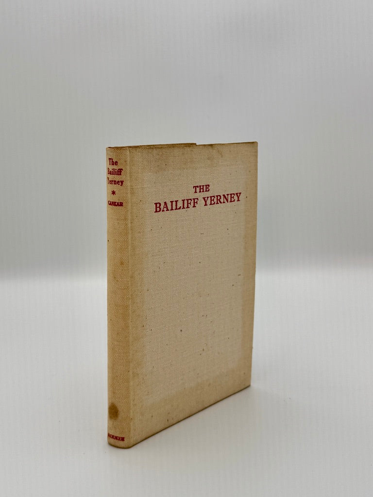 Ivan Cankar - The Bailiff Yerney - SCARCE TRUE UK first edition (1930)