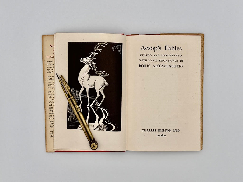 Aesop’s Fables, illustrated with wood engravings by Boris Artzybasheff, Charles Skilton Ltd, London, 1948