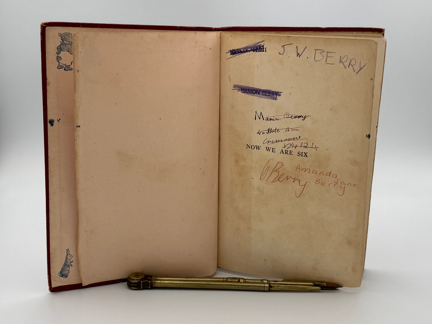 A. A. Milne - Now We Are Six - First UK Edition
