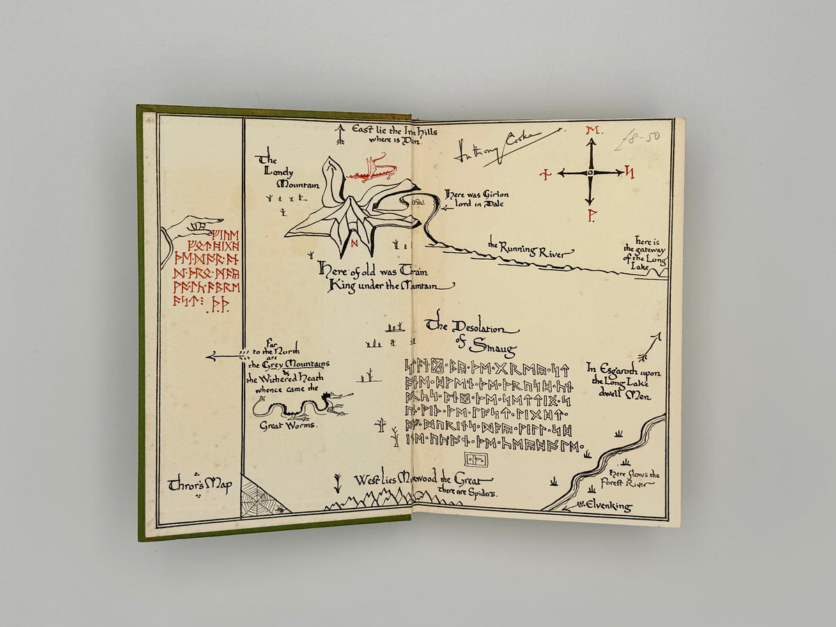 TOLKIEN, J. R. R. - The Hobbit, or There and Back Again (Tenth impression, 1958)