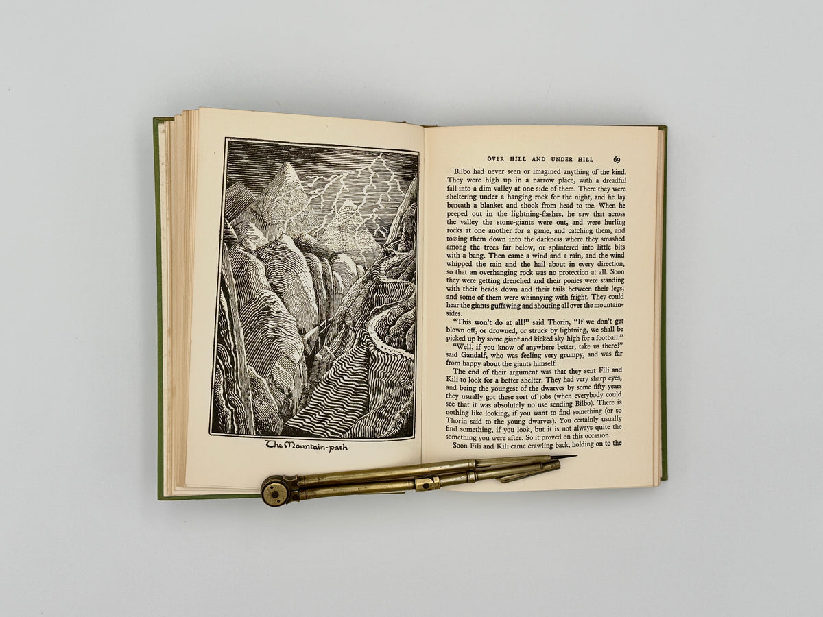 TOLKIEN, J. R. R. - The Hobbit, or There and Back Again (Tenth impression, 1958)