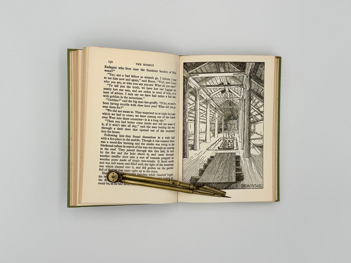 TOLKIEN, J. R. R. - The Hobbit, or There and Back Again (Tenth impression, 1958)