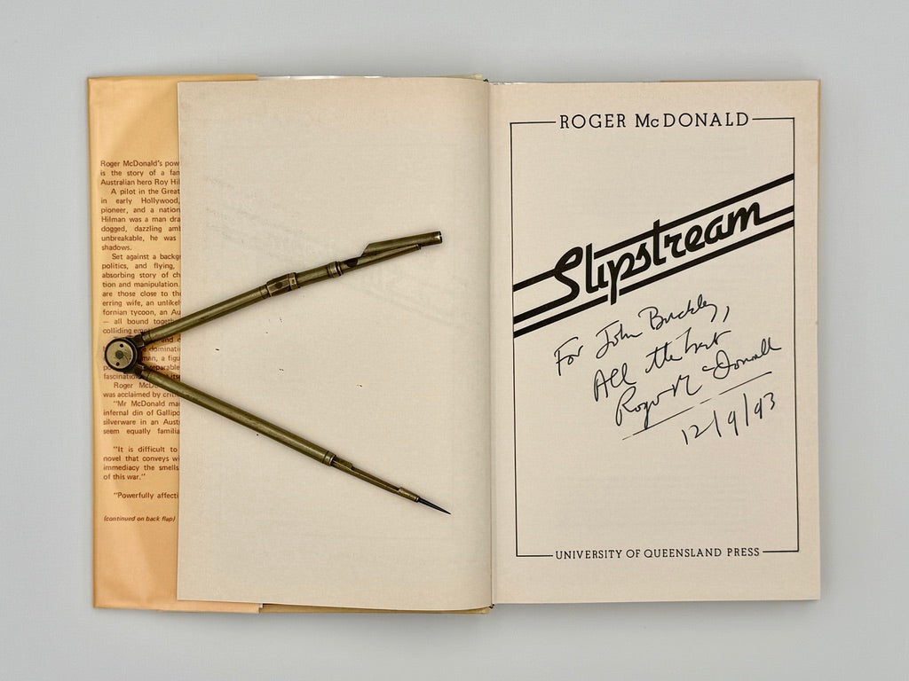 Roger McDonald - Slipstream – SIGNED FIRST EDITION - Hardcover