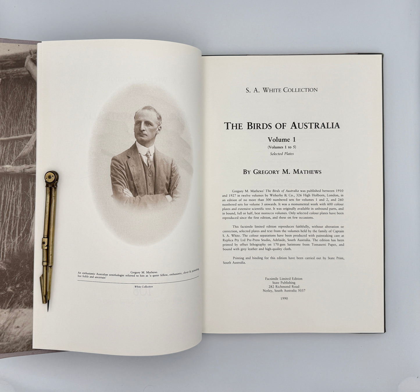 Gregory M. Mathews' - The Birds of Australia - S. A. White Collection (Number 108 of 500)