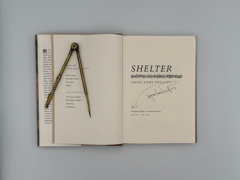 Jayne Anne Phillips - Shelter - SIGNED 1st Edition - Hardcover (1994)