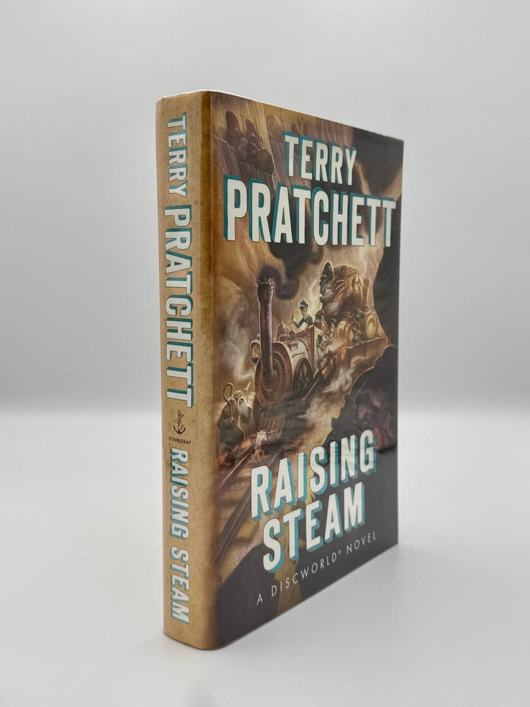 Terry Pratchett - Raising Steam - US First Edition - Hardcover, 2014