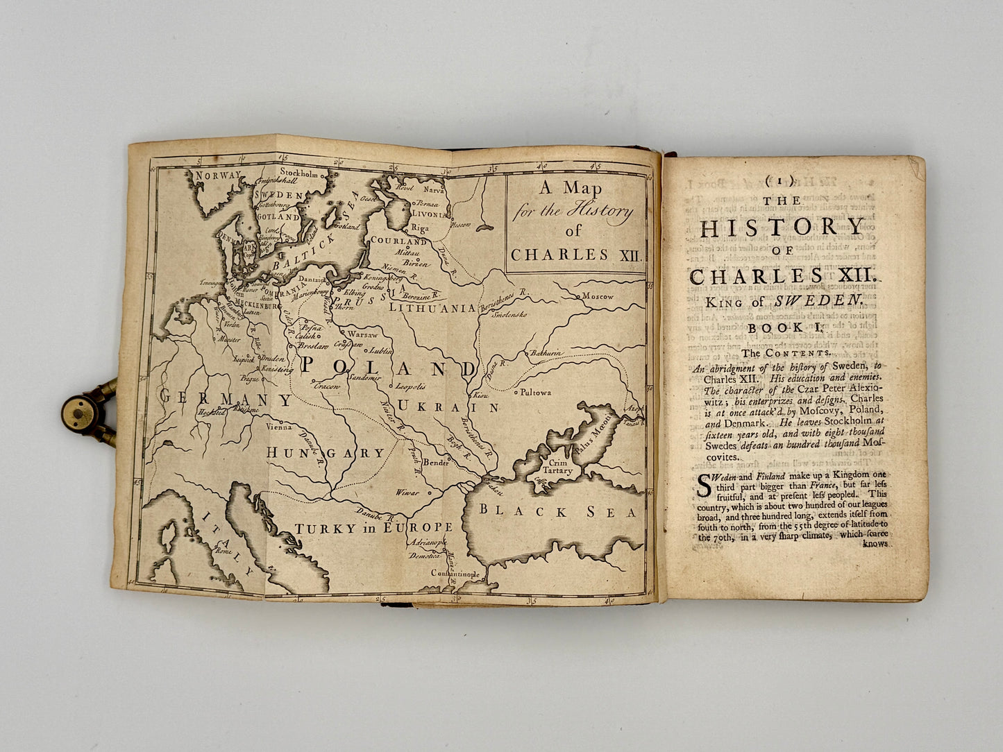 VOLTAIRE [François-Marie Arouet] - The History of Charles XII. King of Sweden - Translated from French
