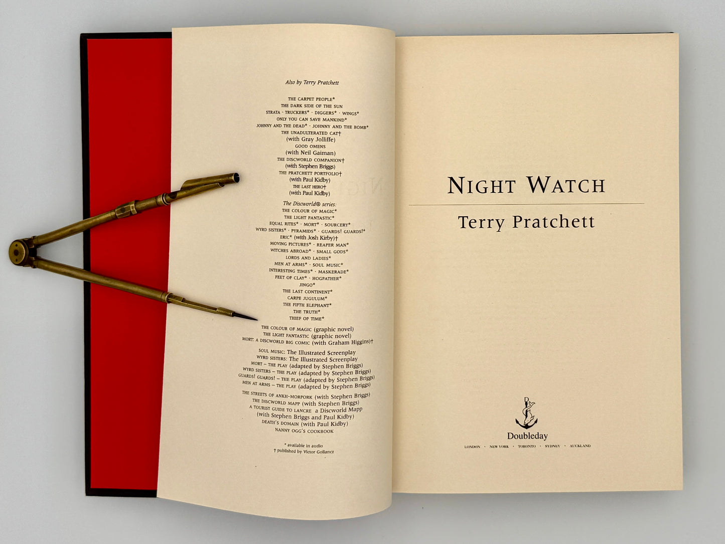 Terry Pratchett - Night Watch - First UK Edition 2002